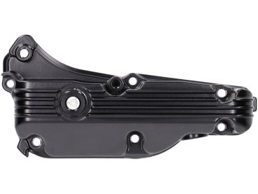 Ölwanne mit Schauglas - MOTO NOSTRA - Vespa GTS/GTV/HPE 300 ccm (Bj. 2019-2024) - schwarz-glänzend